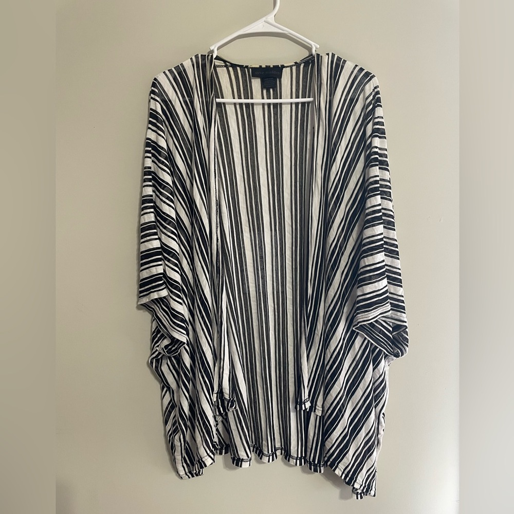 Steve Madden Striped Kimono Cover-Up